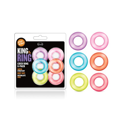 Blush King of the Ring - Set of 6 for Enhanced Stamina