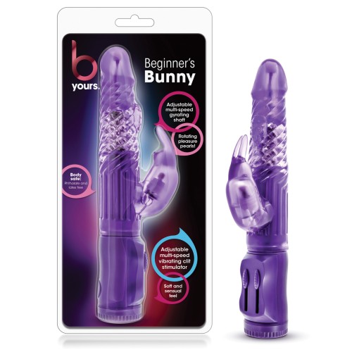 Blush B Yours Beginner's Bunny Purple Vibrator