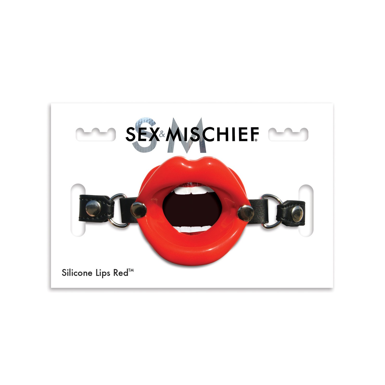 Mordedor de Silicona Sex & Mischief - Labios Abiertos