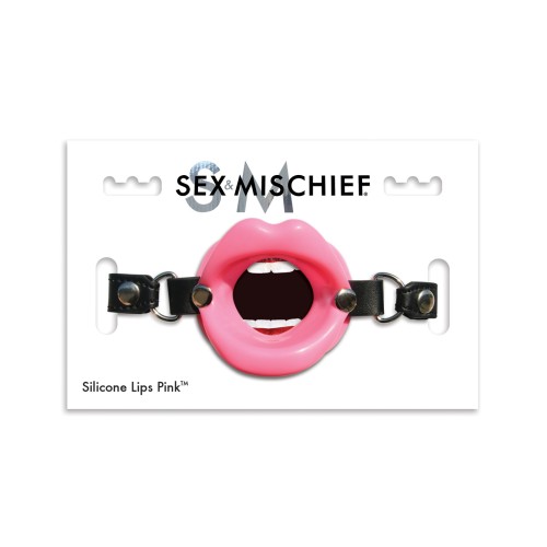 Boca de Silicona Sex & Mischief - Rosa