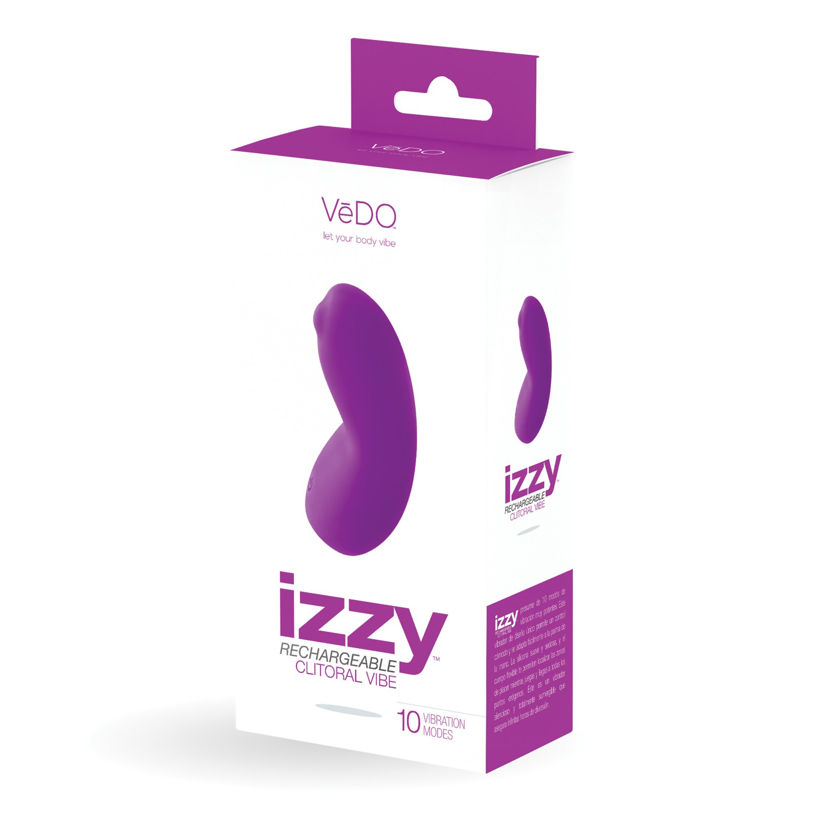 VeDO Izzy Vibrador Clitoriano Recargable - Violeta Vixen