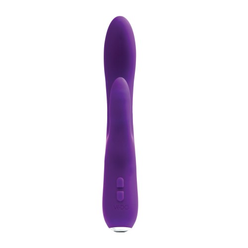 VeDO Rockie Rechargeable Dual Vibe - Indigo