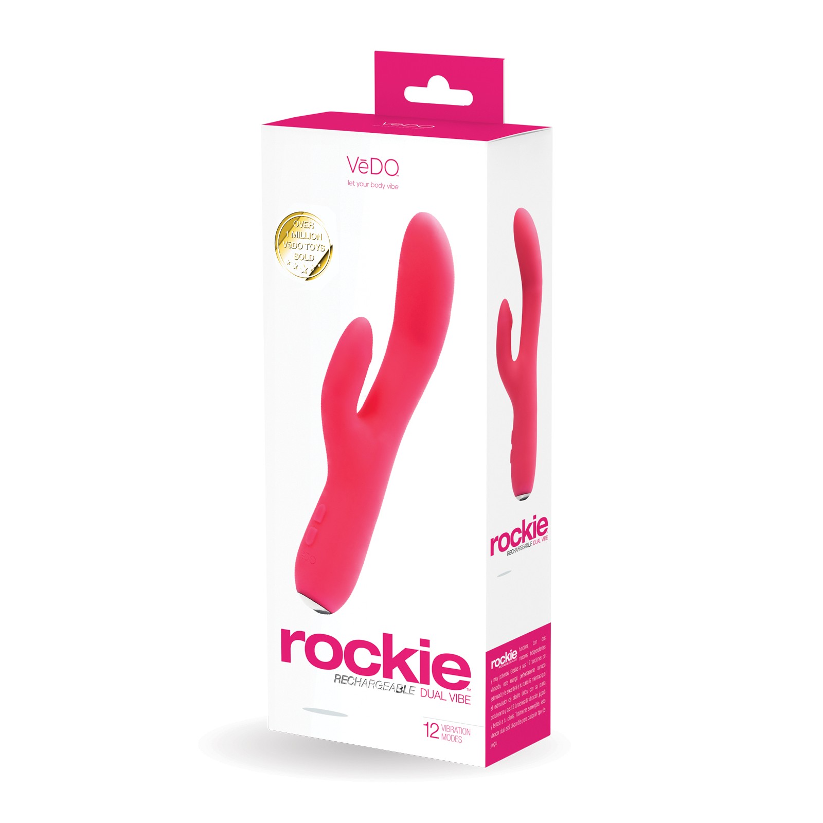 VeDO Rockie Rechargeable Dual Vibe for Ultimate Pleasure