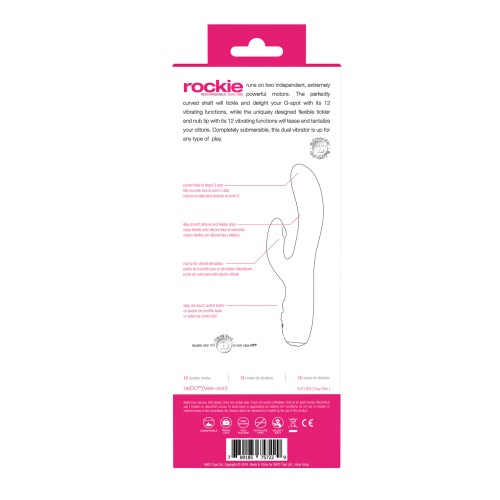 VeDO Rockie Vibrador Doble Recargable para Placer Máximo