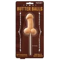 Butter Balls Pecker Pop Butterscotch