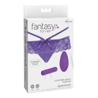 Panty Crotchless Fantasy Para Ella