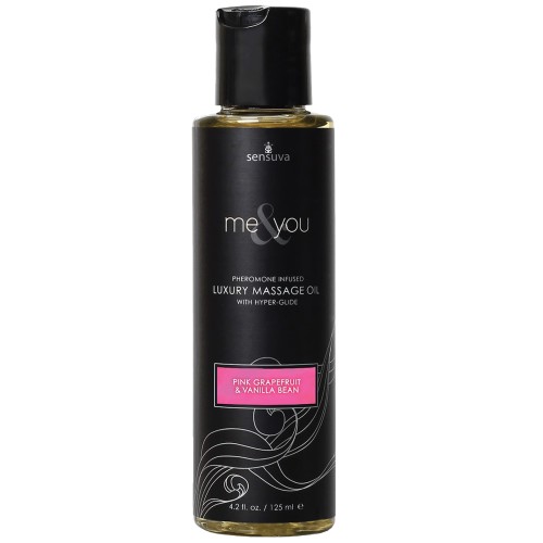 Sensuva Me You Massage Oil Sensual Bliss