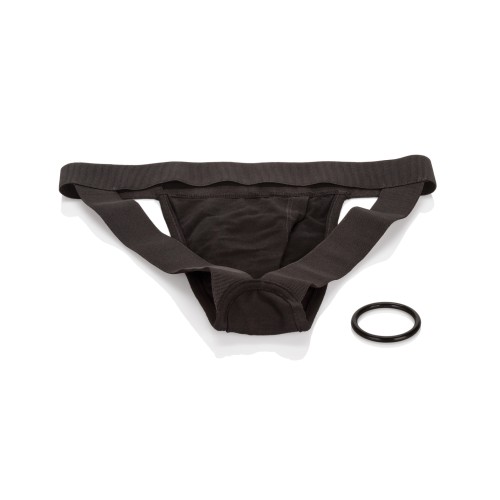 Packer Gear Jock Strap Black L/XL for Comfortable Wear