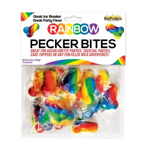 Rainbow Pecker Bites Candies for Fun