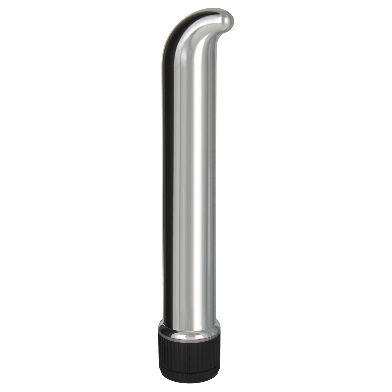 Vibrador Chrome Classics de 7" para Punto G - Plateado