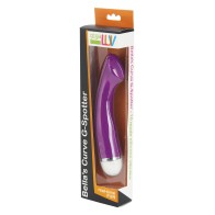 GigaLuv Bella's Curve Vibrador G-Spot Púrpura