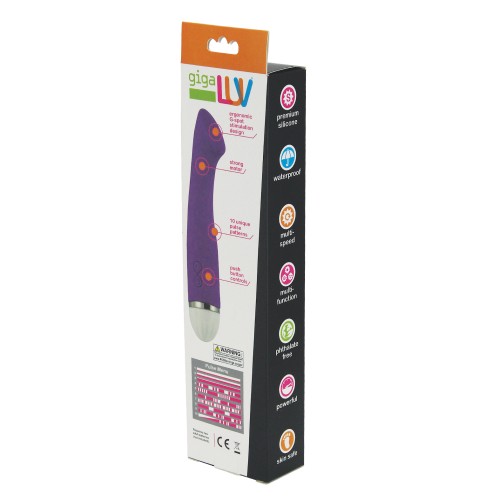 GigaLuv Bella's Curve Vibrador G-Spot Púrpura