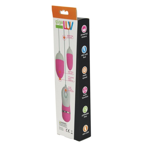 GigaLuv Dual Vibra Bullets for Varied Stimulation