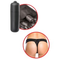 Fetish Fantasy Series Hanky Spank Me Vibrating Panties - Black