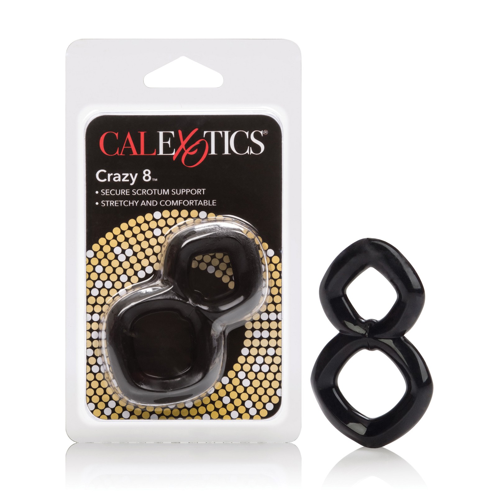 Crazy 8 Double Cock Ring for Enhanced Pleasure