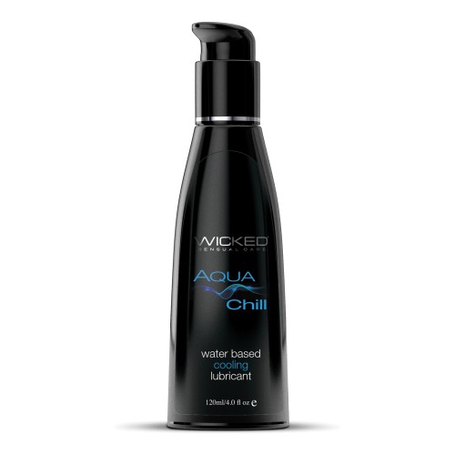 Lubricante Refrescante Wicked Aqua Chill para Placer Sensacional