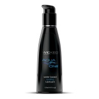 Lubricante Refrescante Wicked Aqua Chill para Placer Sensacional