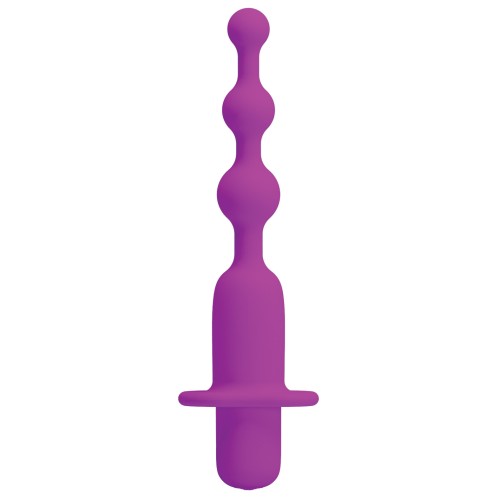 Pretty Love Hermosa Anal Beads Vibrator 12 Function Fuchsia