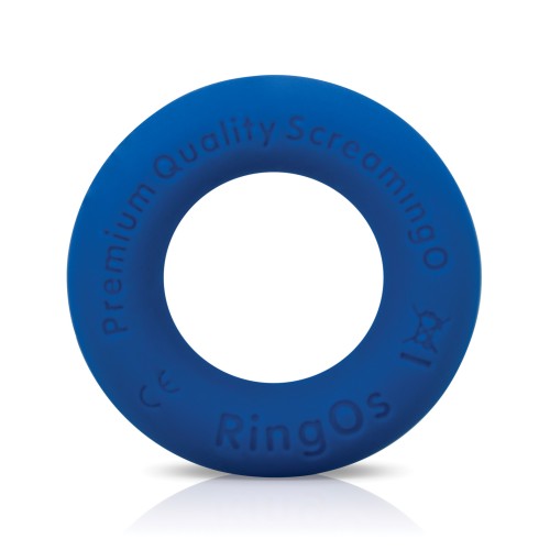 Screaming O RingO Ritz Blue Silicone Ring