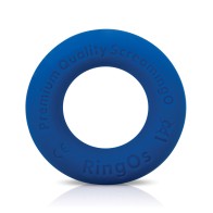 Screaming O RingO Ritz Blue Silicone Ring