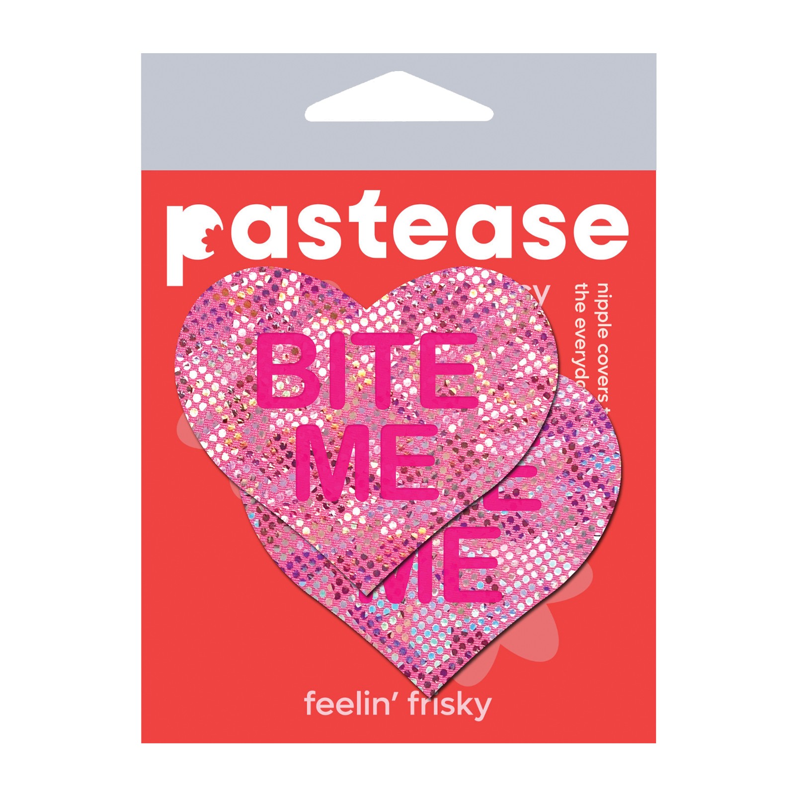 Pastease Premium Bite Me Heart Pink Red