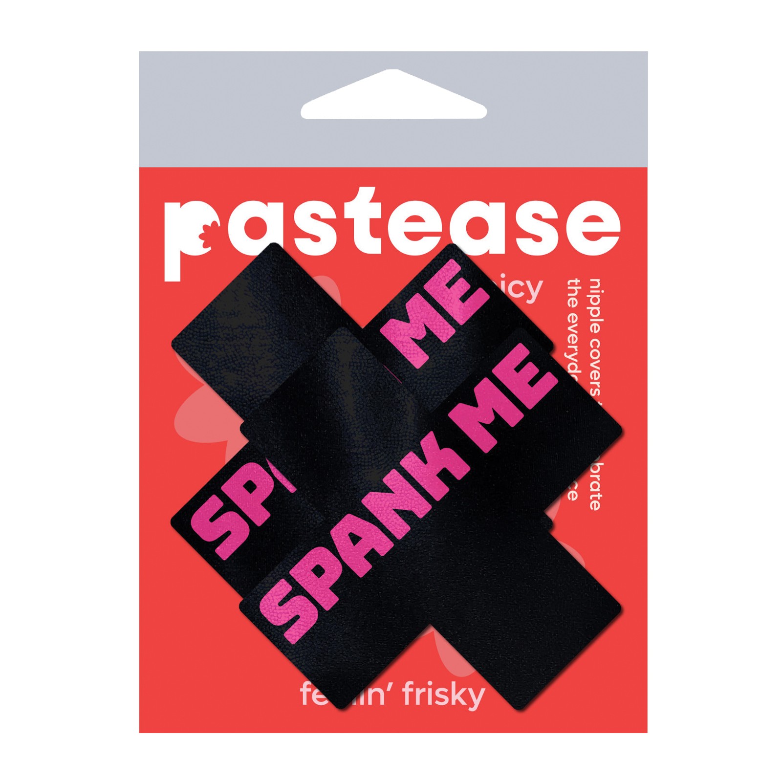 Pastease Premium Spank Me Plus Negro Rosa