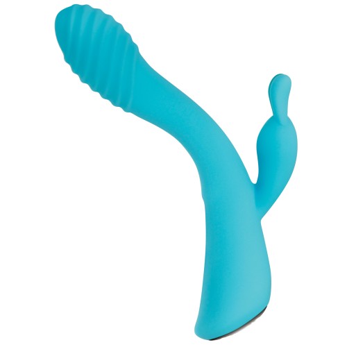 Evolved Aqua Bunny Waterproof Rabbit Vibe