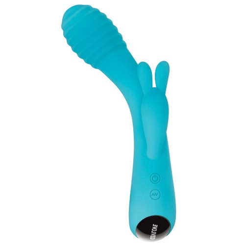 Evolved Aqua Bunny Waterproof Rabbit Vibe