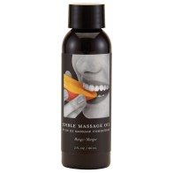 Earthly Body Edible Massage Oil - 2 oz Mango