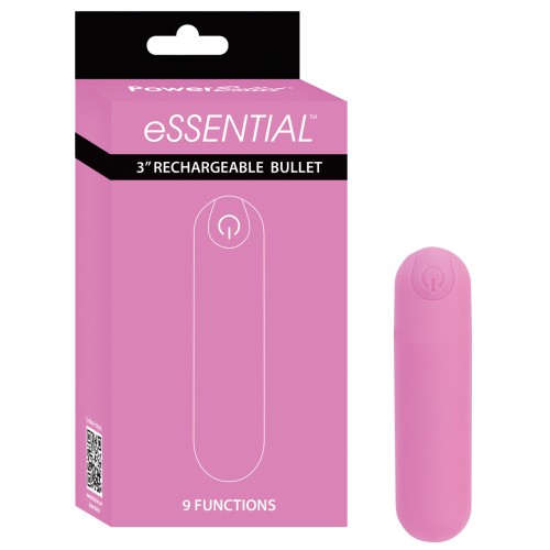 Vibrador Power Bullet Recargable Esencial