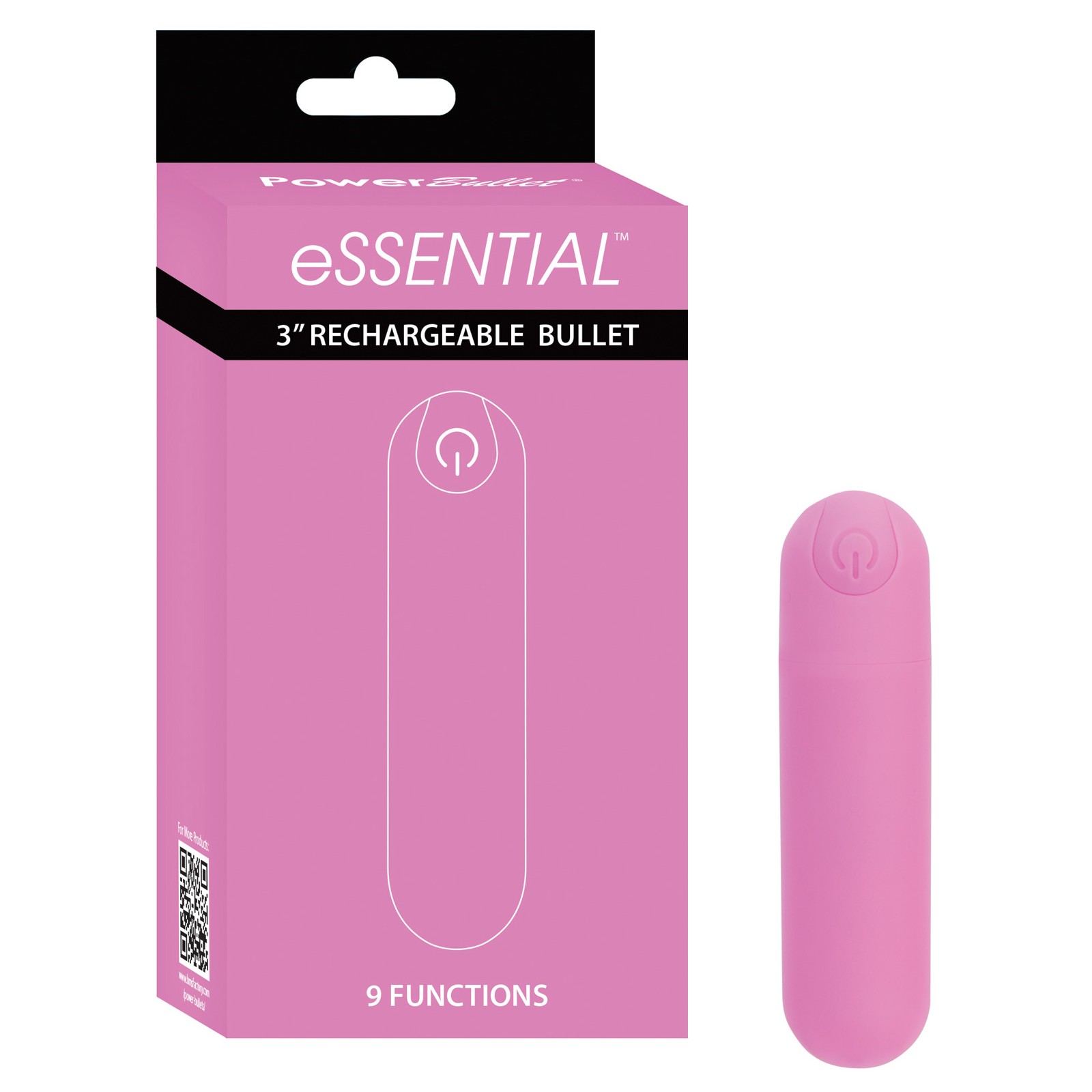 Vibrador Power Bullet Recargable Esencial