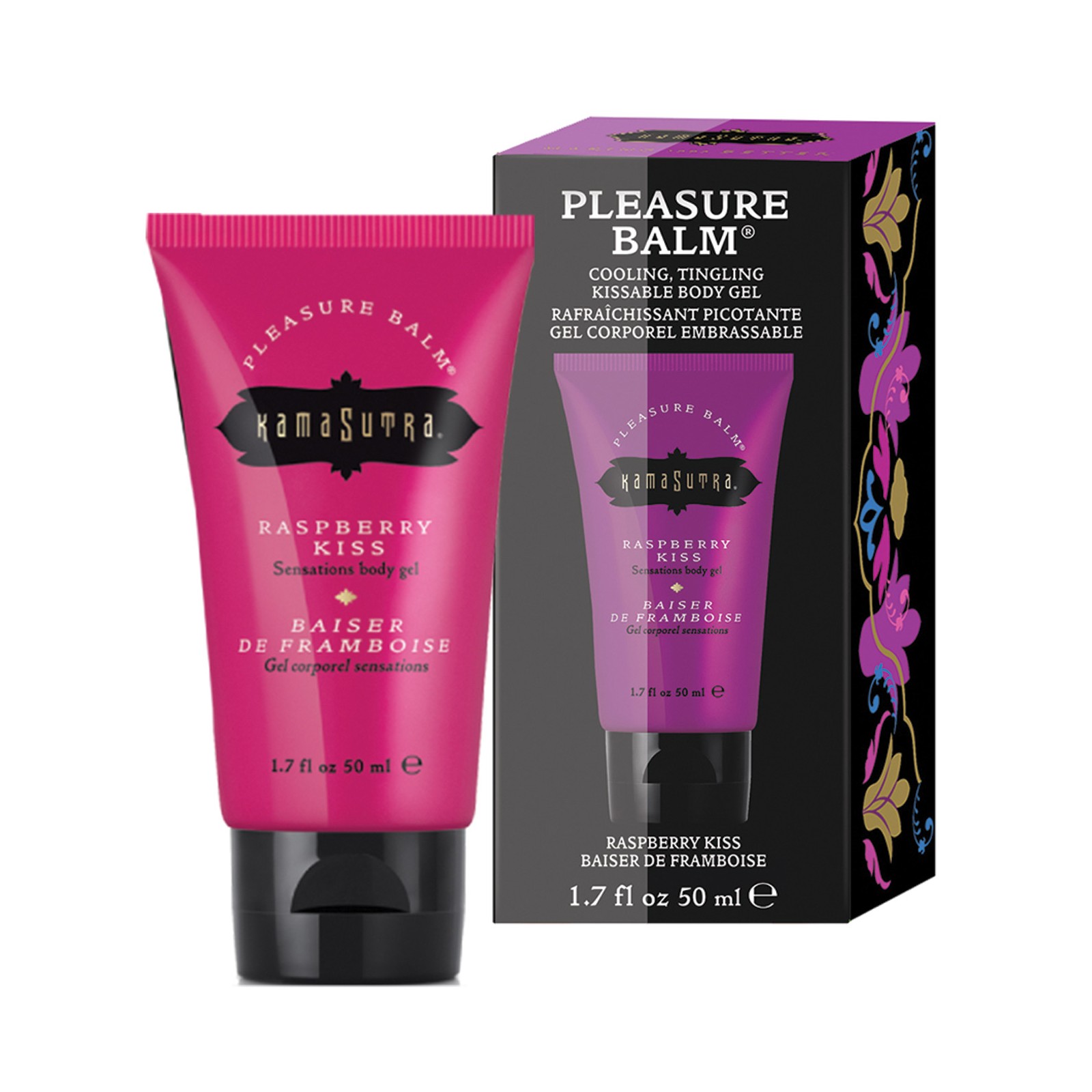 Kama Sutra Pleasure Balm Sensations - Raspberry Kiss - Kissable Gel