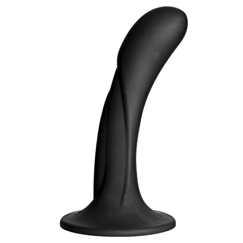 Dong de Silicona G Spot Vac-U-Lock - Negro