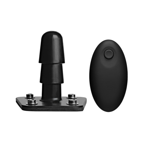 Arnés Vac-U-Lock Supremo con Plug Vibrador Negro