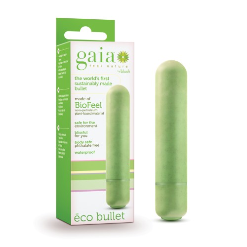 Blush Gaia Eco Bullet Vibrator Green