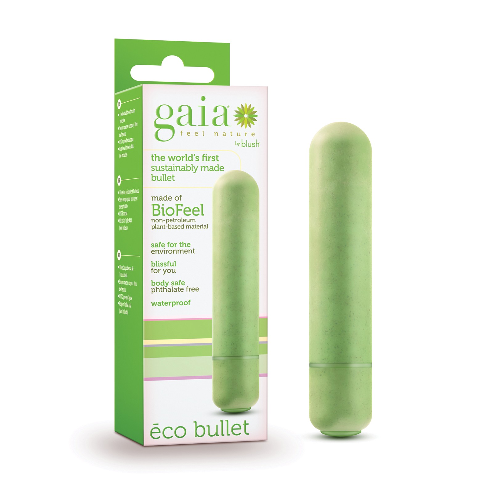 Blush Gaia Eco Bullet Vibrator Green