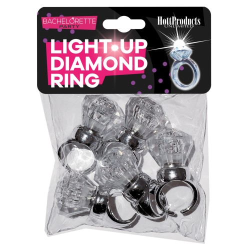 Light Up Diamond Rings for Bachelorette Parties and Fun