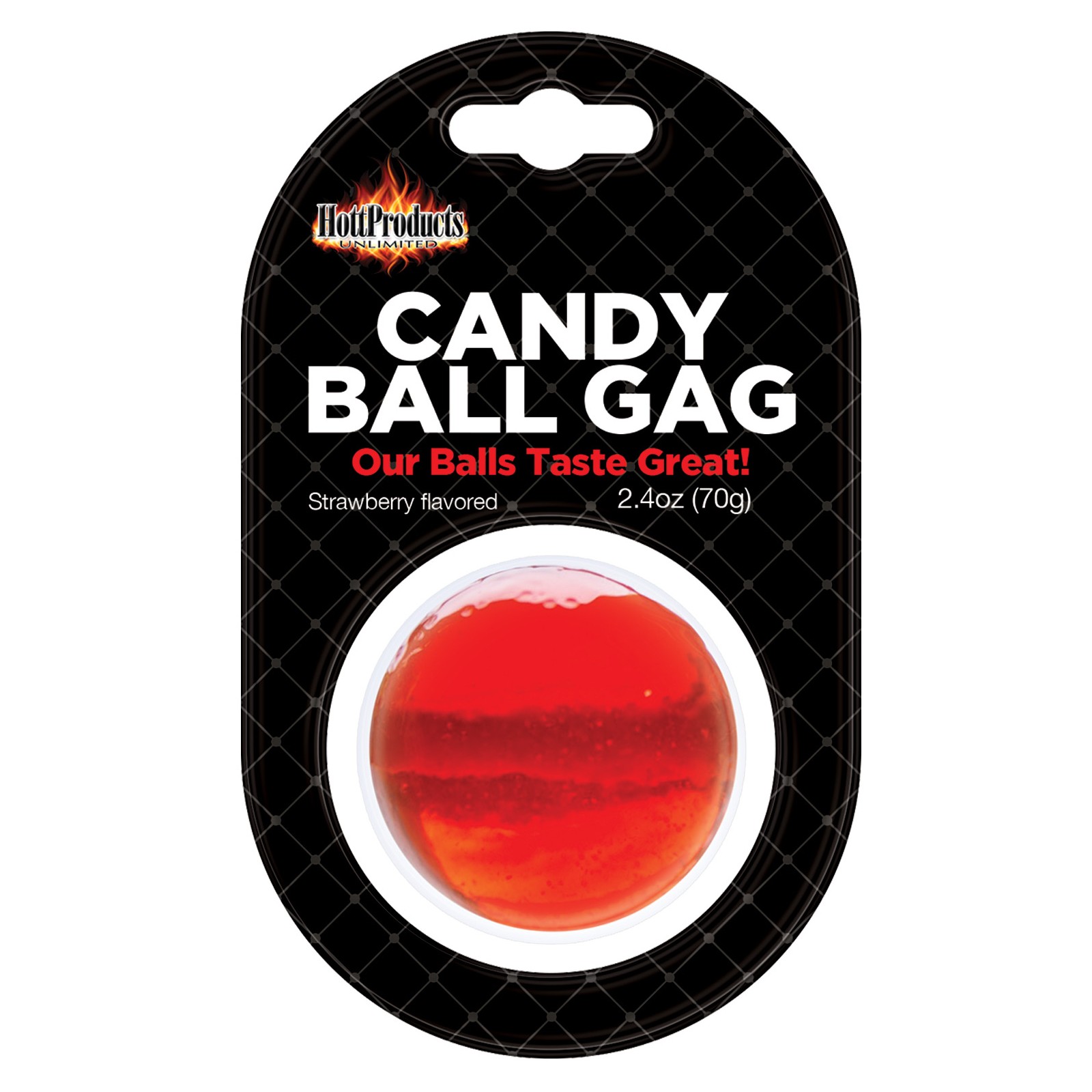 Candy Ball Gag - Strawberry