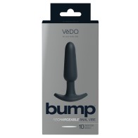 VeDO Vibrador Anal Recargable Negro