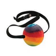 Rainbow Candy Ball Gag Strawberry