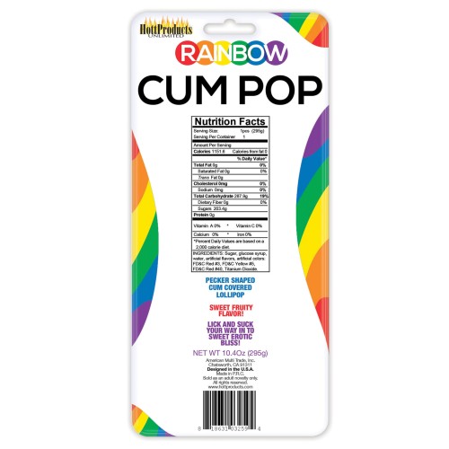 Chupetines Rainbow Cock Cum