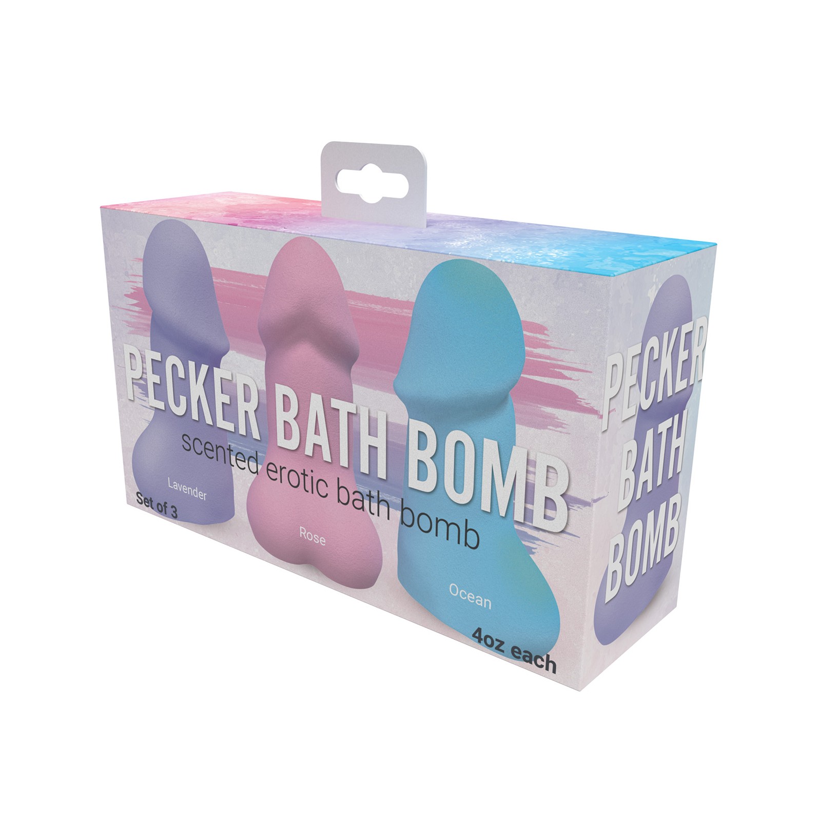 Bomba de Baño Pecker - Pack de 3