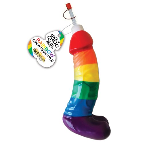 Rainbow Dicky Chug Sports Bottle