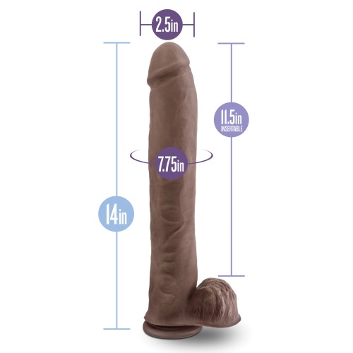 Dong de 14" Sensa Feel Au Naturel - Chocolate