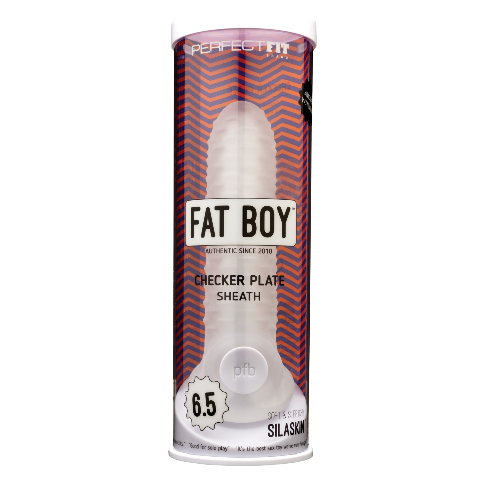 Funda Checker Plate Fat Boy - Transparente