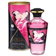 Shunga Warming Oil - Raspberry