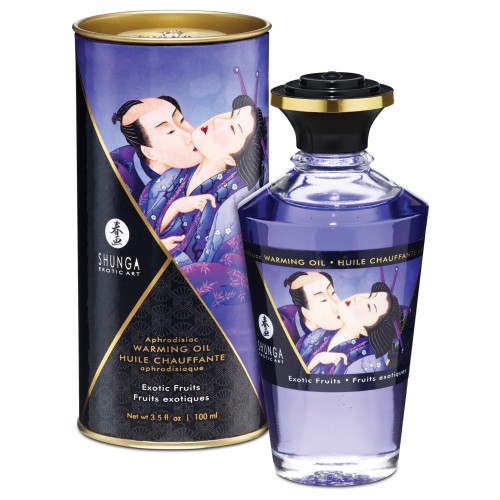 Aceite Calentador Shunga - 3.5 oz Frutas Exóticas