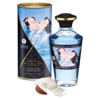 Aceite Calentador Shunga - Coconut Thrills 3.5 oz Delicioso Masaje