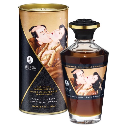 Shunga Warming Oil Creamy Love Latte