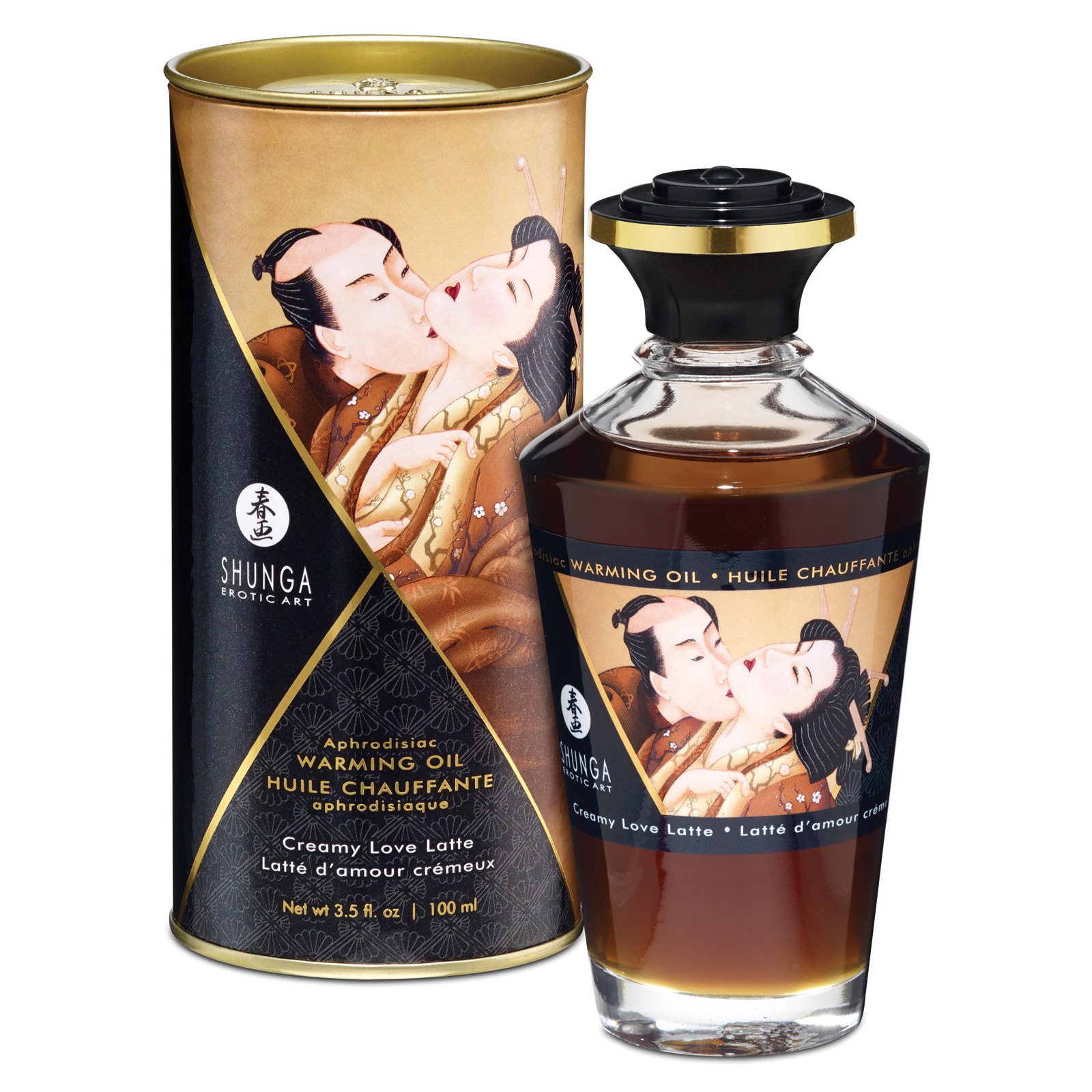 Shunga Warming Oil Creamy Love Latte